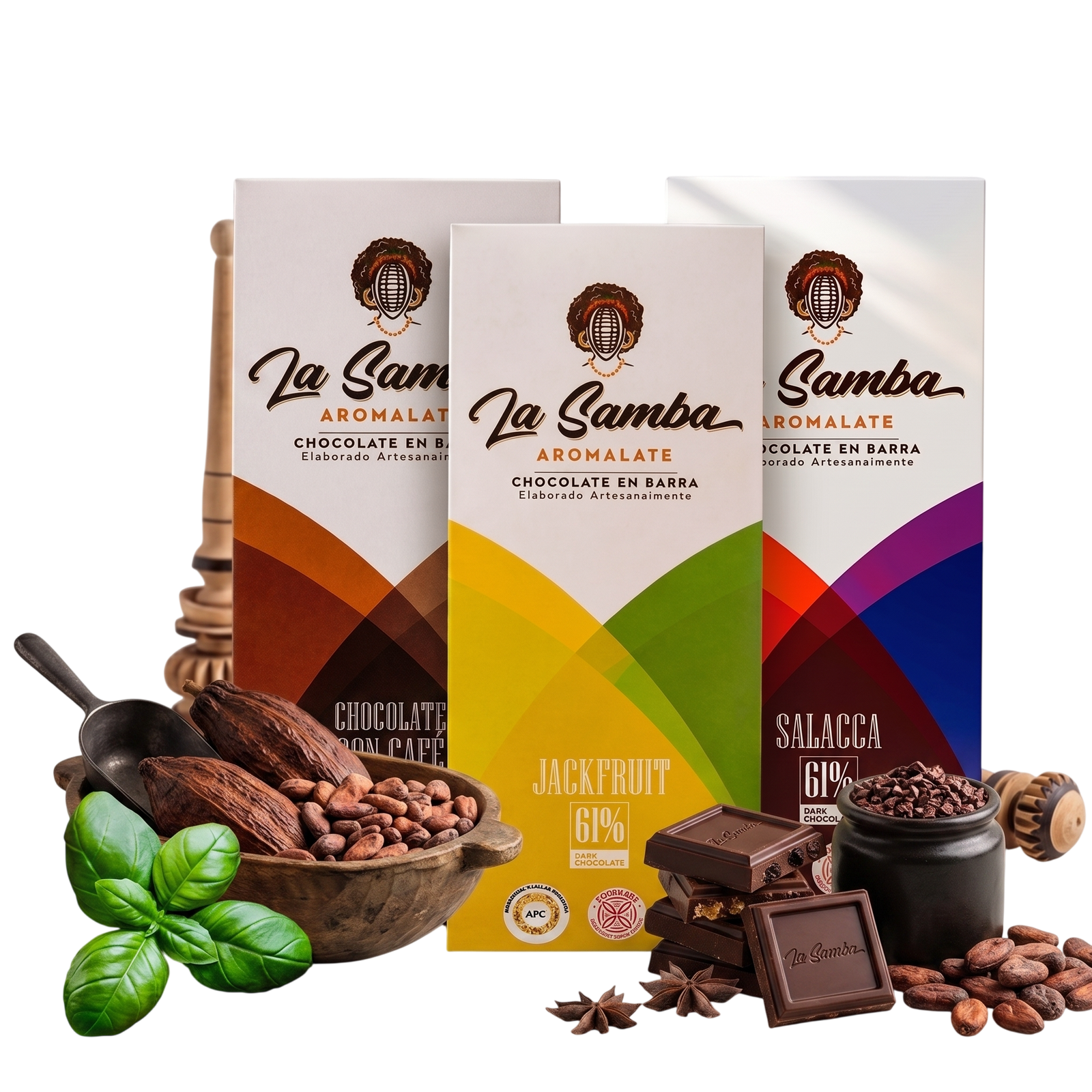 la samba chocolate bars arrangement 202607031752 photoroom